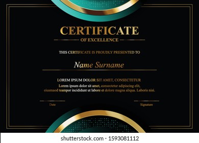 Creative Certificate of Appreciation Award Template