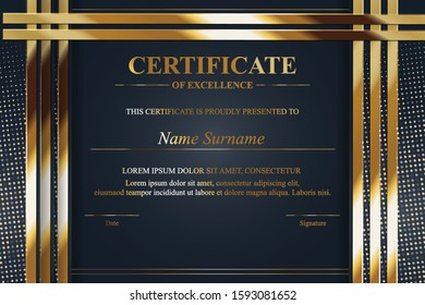 Creative Certificate of Appreciation Award Template
