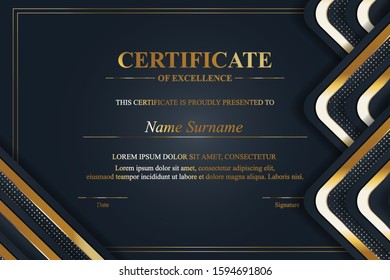 Creative Certificate of Appreciation Award Template