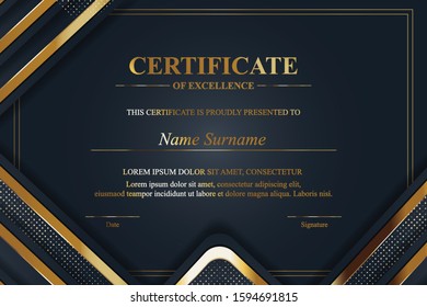 Creative Certificate of Appreciation Award Template
