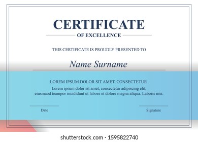 Creative Certificate of Appreciation Award Template