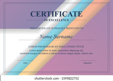 Creative Certificate of Appreciation Award Template