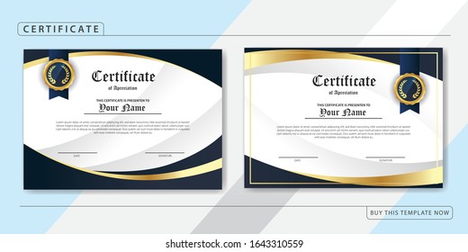 Creative Certificate of Appreciation Award Template bundle pack
