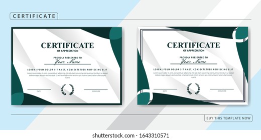 Creative Certificate of Appreciation Award Template bundle pack