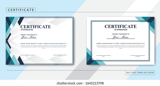 Creative Certificate of Appreciation Award Template bundle pack