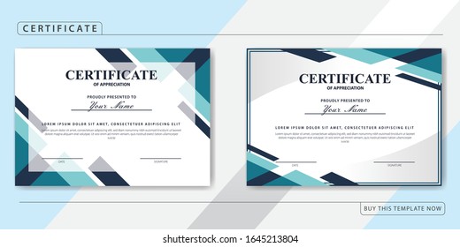 Paket mit dem Creative Certificate Award für den Preis eines Vorlagenpakets