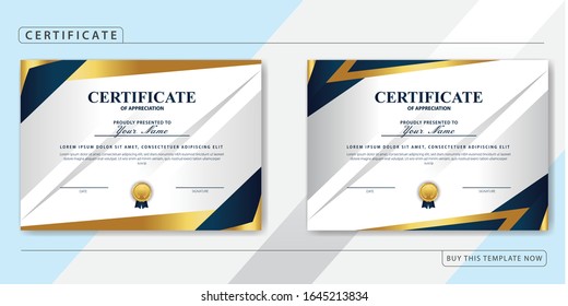 Paket mit dem Creative Certificate Award für den Preis eines Vorlagenpakets