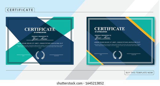 Creative Certificate of Appreciation Award Template bundle pack