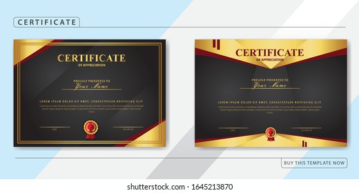 Creative Certificate of Appreciation Award Template bundle pack