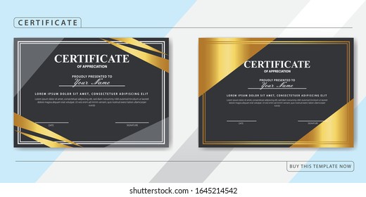 Paket mit dem Creative Certificate Award für den Preis eines Vorlagenpakets