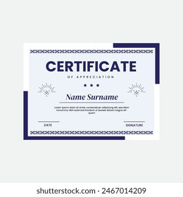 Creative Certificate Appreciation Design Template