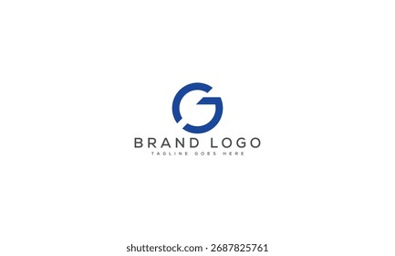 Logotipo creativo de CG para Branding y Startups.