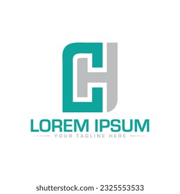 Diseño del logotipo de la carta de Creative CH