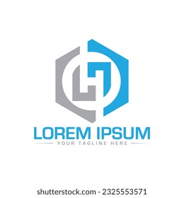 Creative CH letter logo design
