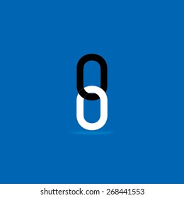 creative chain icon vector illustration