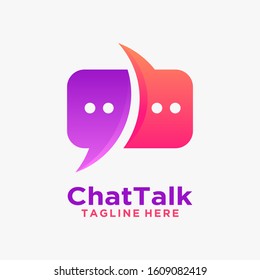 Creative chat logo design inspiration