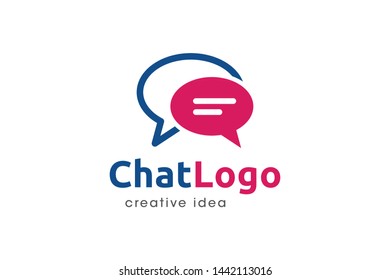 Creative Chat Logo Design Template