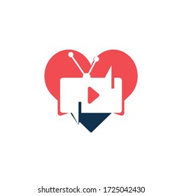 Diseño del logo de Creative chat TV. Diseño del logotipo del programa de entrevistas.