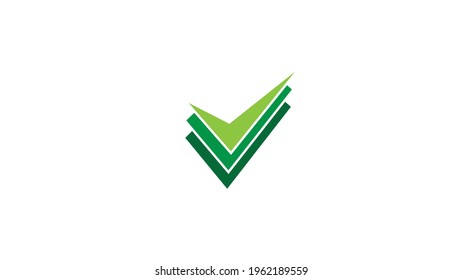 Creative Check Papers Logo Vector Symbol 