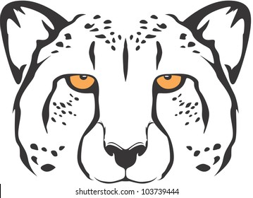 Creative Cheetah Illustration