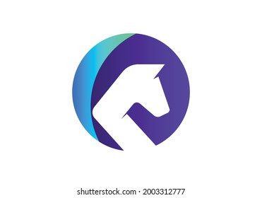Creative Chess king Logo Design Template. Vector Illustration