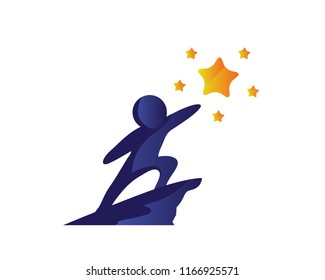 Child Reaching For The Stars Stock Illustrations Images Vectors Shutterstock