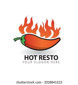 Creative chili logo designs concept vector, Spicy Pepper logo designs template
