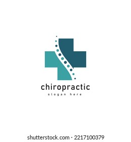 Creative Chiropractic Concept Logo Design Template