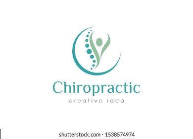 Creative Chiropractic Logo Design Template