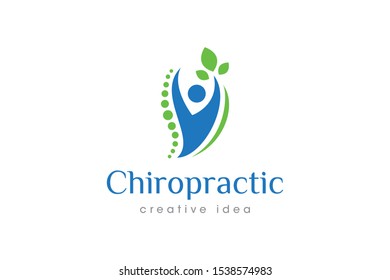 Creative Chiropractic Logo Design Template