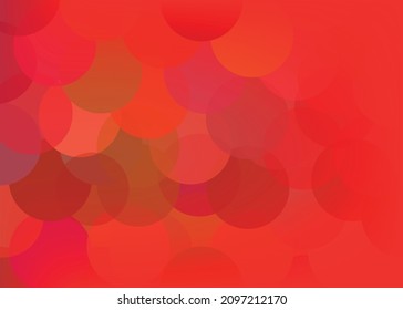 Creative Christmas background. Bokeh background with circles.
