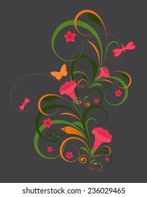 Creative Christmas Decoration Floral Elements