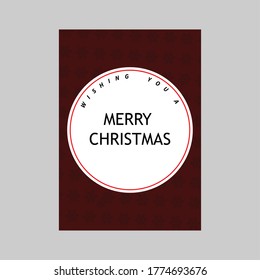 Creative Christmas flyer vector design 