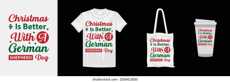 Creative Christmas lettering t-shirt design. Christmas day colorful t-shirt design.