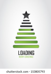 Creative Christmas Loading Icon