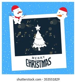 Creative Christmas tree Card