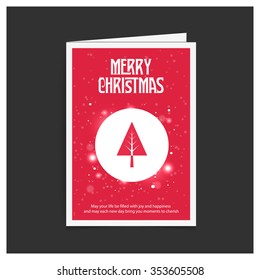 Creative Christmas tree Card