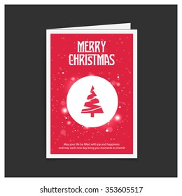Creative Christmas tree Card
