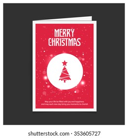 Creative Christmas tree Card