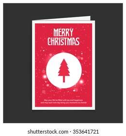 
Creative Christmas tree Card