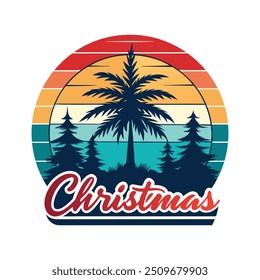 Ein kreatives Weihnachts-T-Shirt-Design
