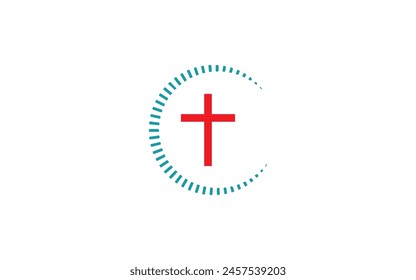 Creative Church Logo Design Set. Creative Church  Christian Icon Design.