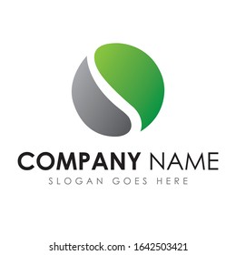 Creative circle leaf logo design.This logo design is high resolution vector base logo.you can use anywhere.
