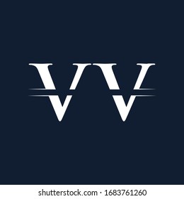Plantilla de color blanco con logotipo Vector de letra Círculo Creativo con fondo negro. Diseño del logotipo VX inicial
