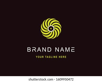 Creative circle logo business template vector  icon