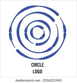 Logotipo de un círculo creativo para la empresa