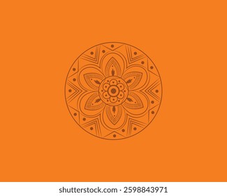 creative circle mandala vector design
