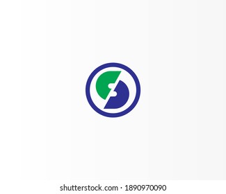 Creative circle vector element logo design template
