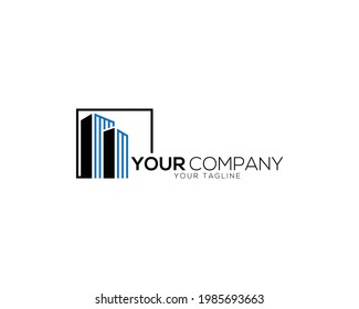 Creative City Logo und Icon Design Template Illustration.