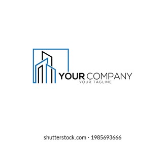 Creative City logo and icon design template illustration.